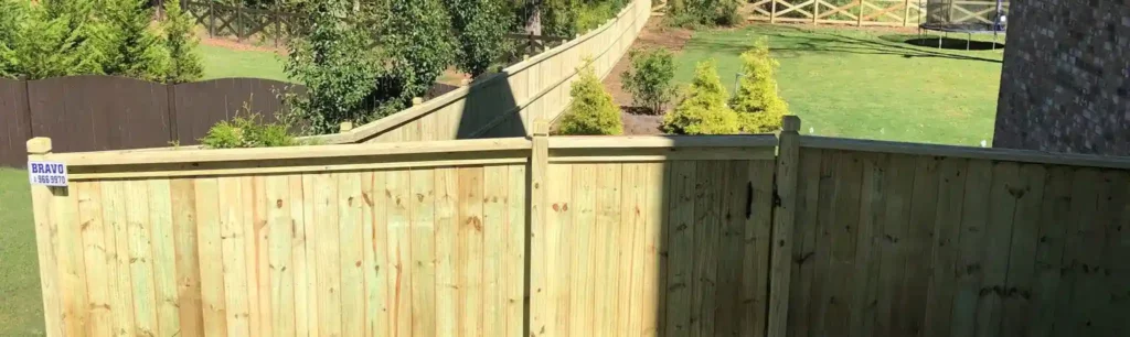 fence in Cumming