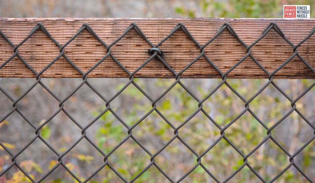 How To Install Chain Link Fence With Wood Posts? - Bravo Fence Company