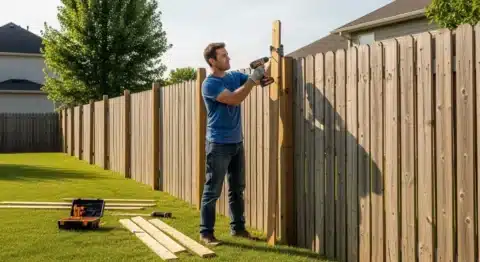 extend the height of a fence