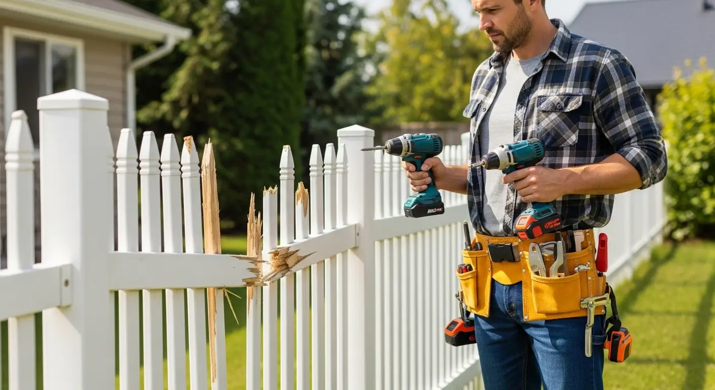 fence repair cost