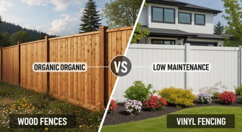 Wood vs. Vinyl Fencing