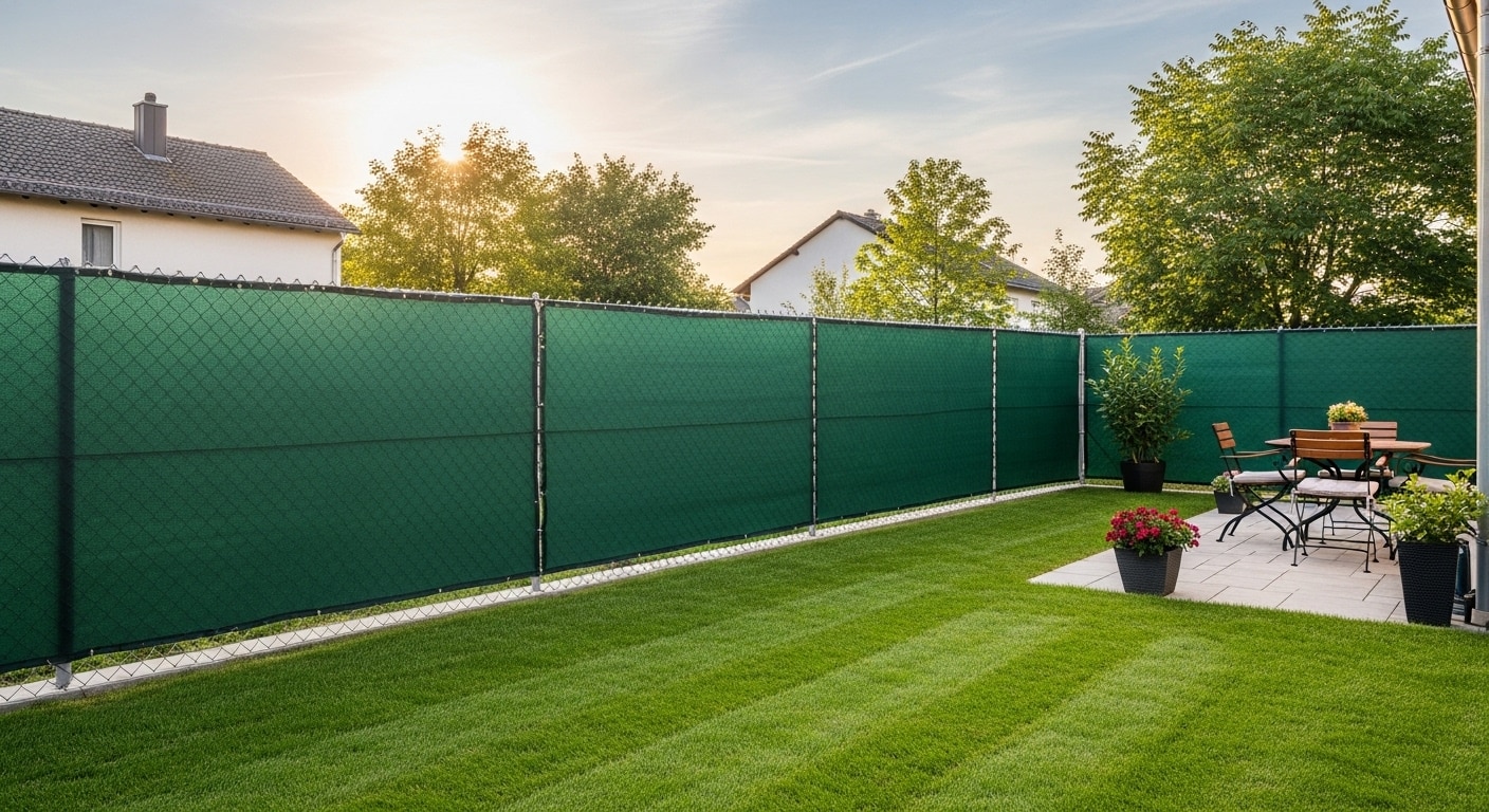 10 chain link fence privacy ideas