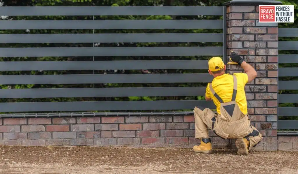 SPRING FENCE MAINTENANCE FOR METAL FENCES