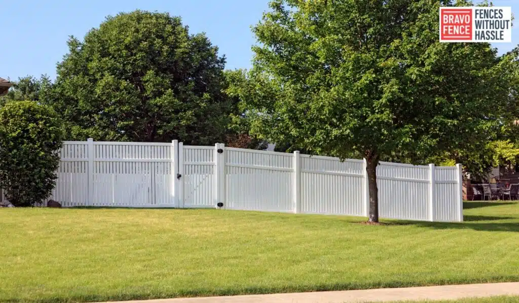 Install Vinyl Fence On A Slope
