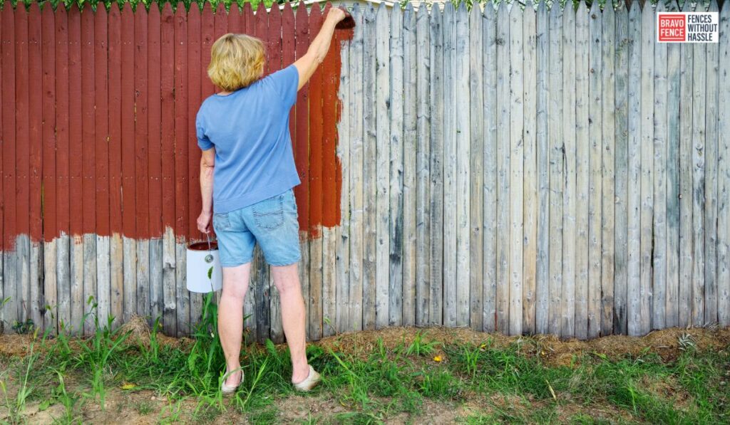 Make an Old Wood Fence Look New