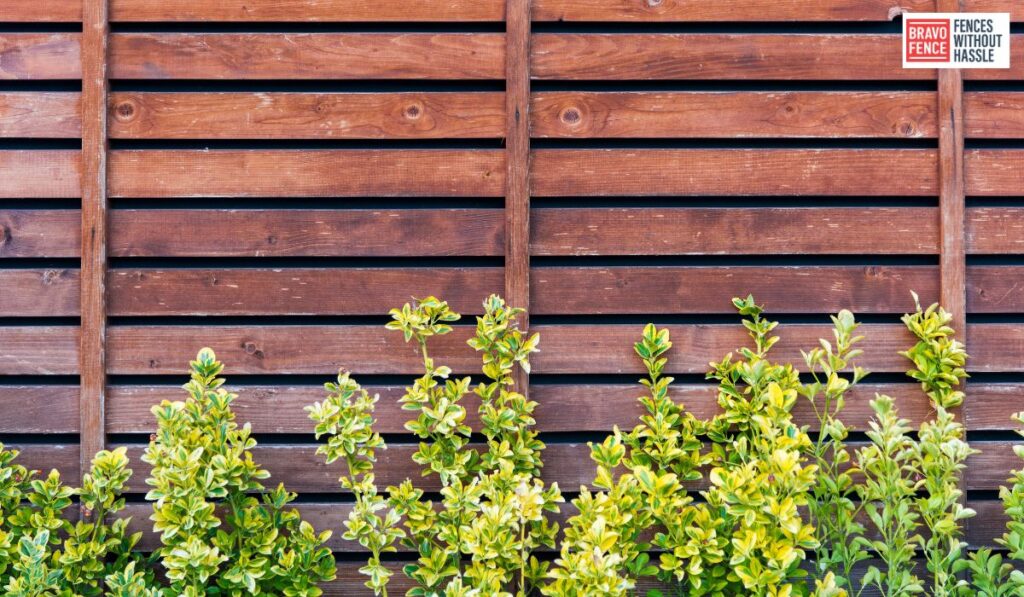 Horizontal Wood Fence