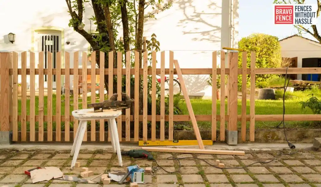 Fence Repair in Marietta's Backyards