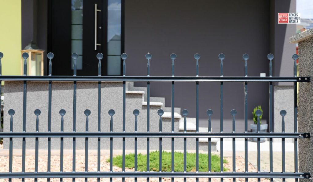 aluminum fence styles