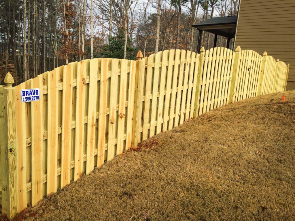 Arched French Gothic Post Wood