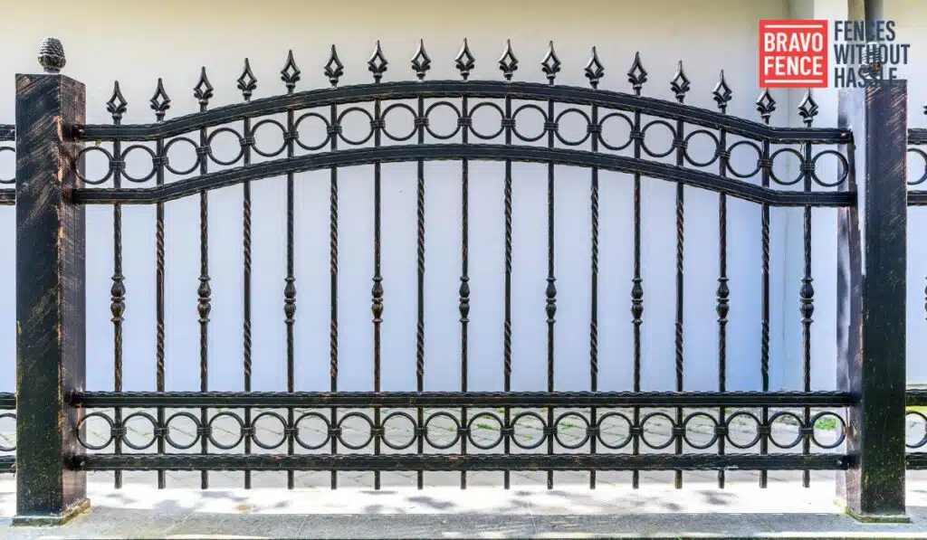 iron fence repair