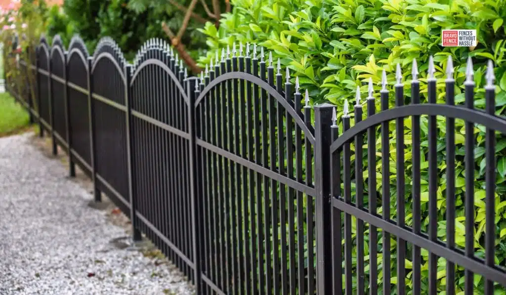 steel fence ideas