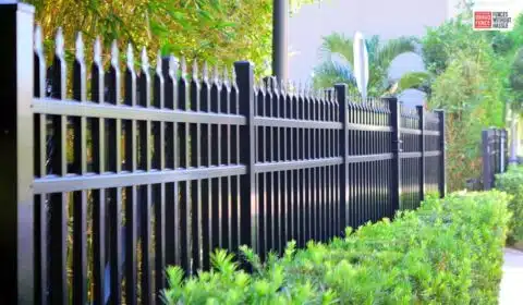 Aluminum Fence Installation