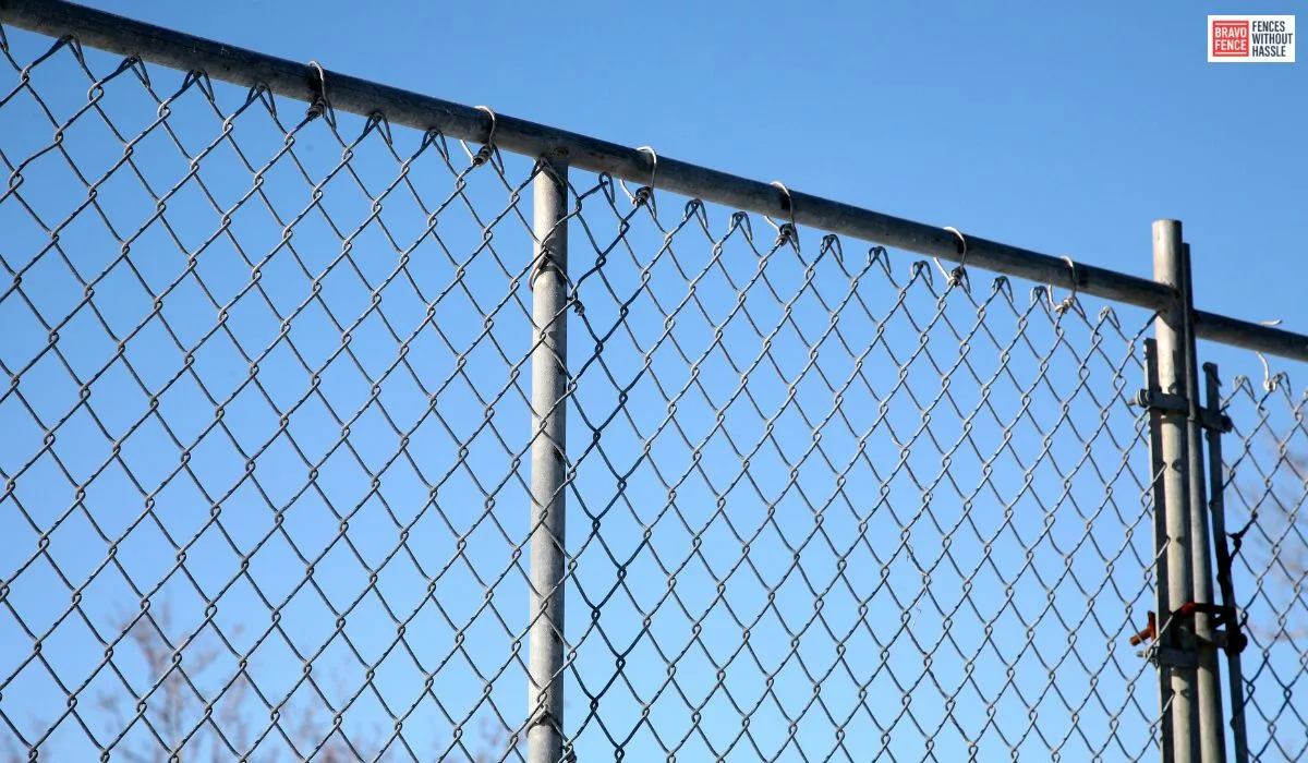 Black Chain Link Fence