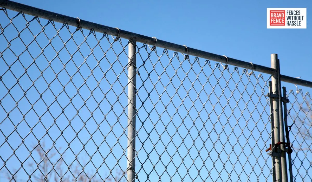 Black Chain Link Fence