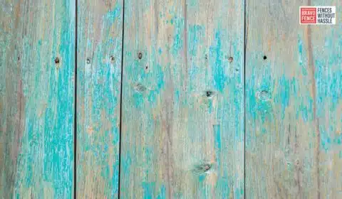 Wood Fence Look New