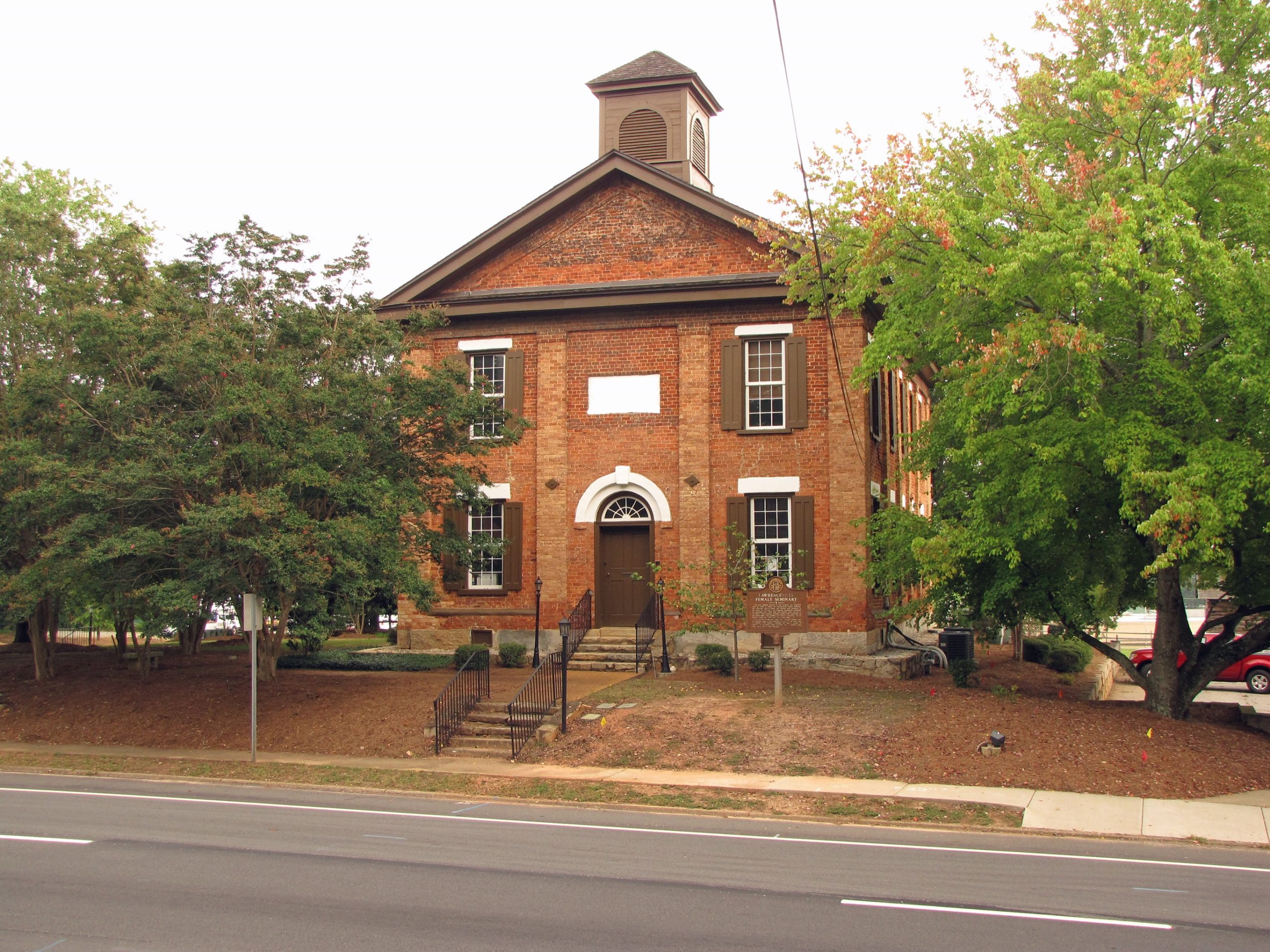 The Hisoric Lawrenceville Female Seminary building