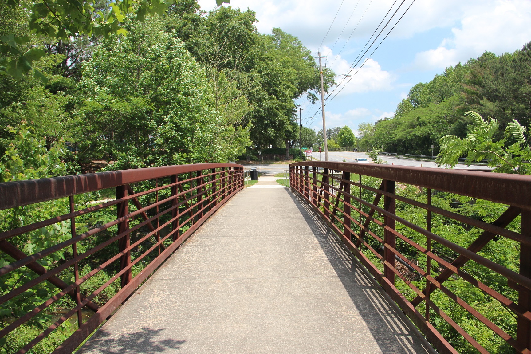 Bridge over Beaver Ruin Creek in Norcross, GA