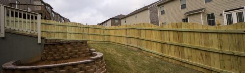 Fence in Candler McAfee