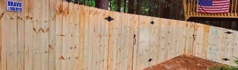 Fence in Milton