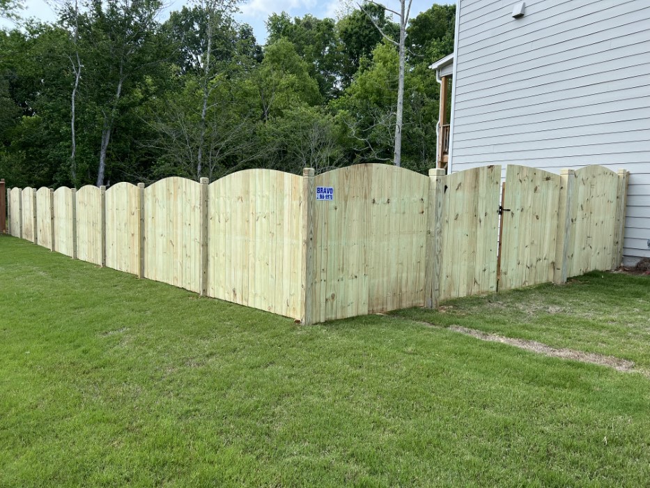 wood fence image