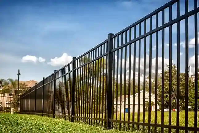 steel fence