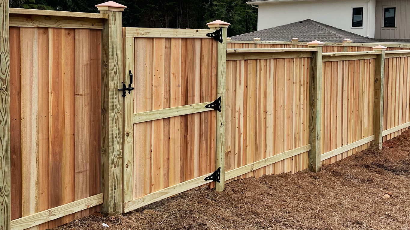 Wood Fence Installation