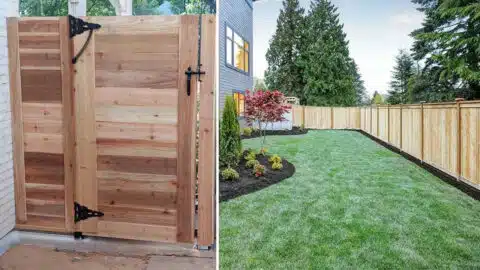 Wood Fence Installation