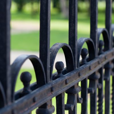 Looking for a new fence? Ornate metal fences are a beautiful way to accent your home.